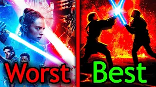 Ranking Every Star Wars Movie From WORST To BEST