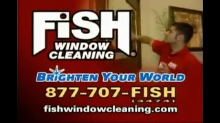 Fish Window Cleaning Throwback Commercial