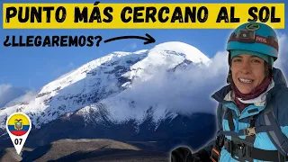 😰 We try to climb the HIGHEST mountain IN THE WORLD 👉 #CHIMBORAZO in #ECUADOR