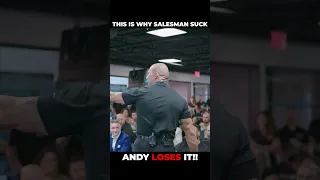 ANDY LOSES IT 😱‼️ Salesman suck!!