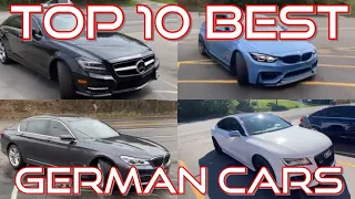 10 Best German Cars Ever Made!!!
