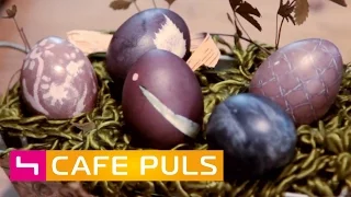 OSTEREIER FÄRBEN mit GEMÜSE & KRÄUTERN | Café Puls