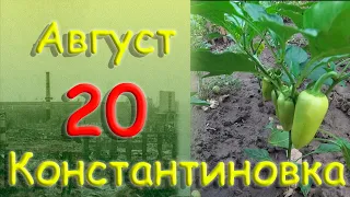 20 августа 2022 года Константиновка Донецкая область Донбасс