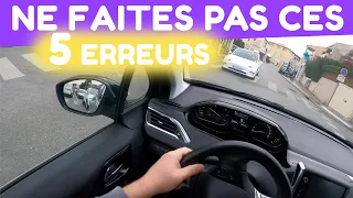 Jeune ou futur jeune conducteur ?  ⚠️ 5 erreurs à ne pas faire en conduite 🚗