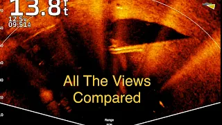 Garmin Livescope Forward Vs Perspective Vs SideVu Vs Downvu