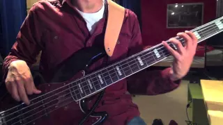 Rage Against The Machine - Killing In The Name Main Bass Riff Tutorial
