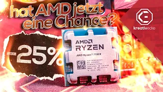 DAS ÄNDERT ALLES! AMD Ryzen 7000 ist jetzt VIEL GÜNSTIGER geworden! Ryzen 7 7700x vs. i5 13600K
