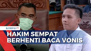 Hakim Wahyu Sempat Hentikan Pembacaan Awal Vonis Eliezer Karena Hal Ini