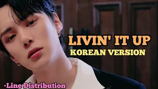 MONSTA X - LIVIN IT UP (Line Distribution)