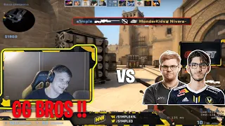 S1mple Plays FPL Faceit Mirage vs Lekro and Nivera - CSGO Twitch Clips
