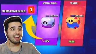 MEGA BOX GRATIS pentru TOTI ACUM.. + BIG BOX cu NOROC ! - Brawl Stars