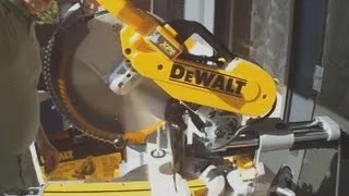 DWS780 Review How to Use Miter Saw Dewalt Double Bevel