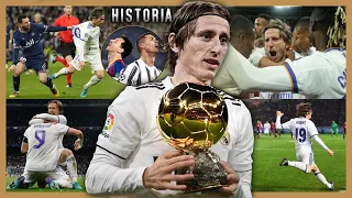 El ÚNICO que pudo quitarle un Balón de Oro a Messi y a Cr7 | Luka Modric HISTORIA