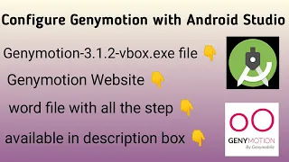 How to Configure Genymotion with Android Studio |Android Studio Tutorial |Shreya's Stuff