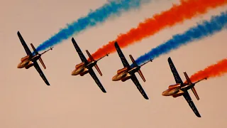 Golden Hour Patrouille de France In-line Pass [4K]