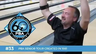 PBA 60th Anniversary Most Memorable Moments #33 - PBA Senior Tour Launched in 1981