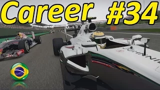 F1 2014 Career Mode Part 34: Brazil