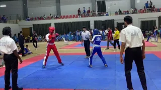 Wako India 🇮🇳 National KickBoxing Championship at Dehradun Tanmay Das  win First fight blue corner