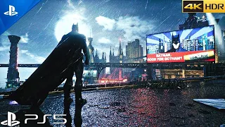 (PS5) BATMAN ARKHAM KNIGHT Gameplay | Ultra High Graphics [4K HDR]