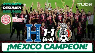 Resumen y goles | Honduras 1(4)-(5)1 México | Final - Preolímpico 2021 | TUDN