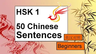 HSK 1 &  HSKK Revision - 50 Chinese Sentences with English Translation