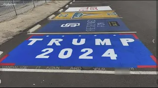 Why this El Cajon school has a parking spot painted with "Trump 2024"