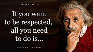 These Words Make You Think! Wisdom by Albert Einstein in Quotes!