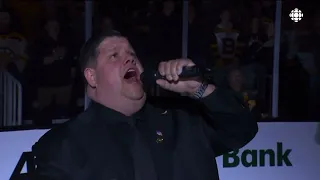 Todd Angilly Sings the National Anthems | Leafs @ Bruins | Game 1