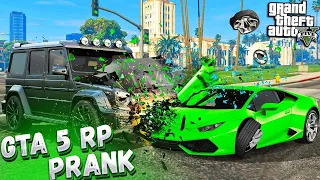 GTA 5 RP KO'RGAN MOSHINAMI BORIB URAMAN PRANK VA TROLL  | GTA 5 RP RADMIR