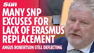 Angus Roberston's many excuses about Scotland's lack of an Erasmus replacement programme