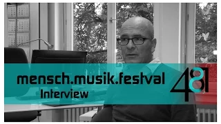 Interview zum "mensch.musik.festival"