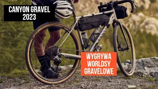 Canyon Gravele 2023 plus bonus Rower Mistrza Świata UCI Gravel- Canyon Ultimate CFR