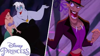 Spooky Disney Villain Moments With Ursula, Dr. Facilier & MORE | Kids Cartoons | Disney Princess