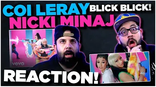 THE QUEEN 🔥❤ !! Coi Leray & Nicki Minaj - Blick Blick! (Official Video) | JK BROS REACTION!!