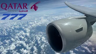 4K Qatar Airways 777-300ER Economy Class 🇹🇭 Bangkok BKK - Doha DOH 🇶🇦 [FULL FLIGHT REPORT]