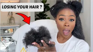 LOSING YOUR HAIR ? DO THESE 3 THINGS NOW TO STOP HAIR LOSE AND GROW YOUR HAIR BACK LONGER THAN EVER