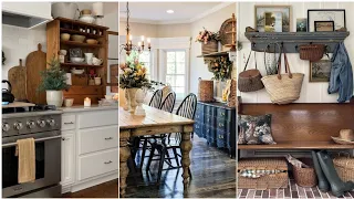 100+ English country style antique farmhouse decoration ideas. English county farmhouse decor tips.