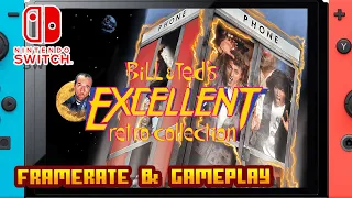 Bill & Ted's Excellent Retro Collection - (Nintendo Switch) - Framerate & Gameplay