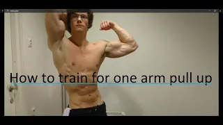 How to one arm pull up