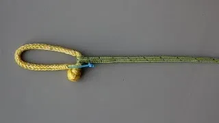 Splice an integrated softshackle on a rope