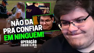 CASIMIRO REAGE: OPERAÇÃO FRONTEIRA T2 #2 - FIQUEI ATÉ COM VERGONHA... | Cortes do Casimito