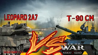 T-90m vs Leopard 2a7