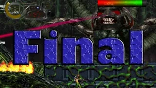Gameplay C: The Contra Adventure - Level Final - PSX - HD