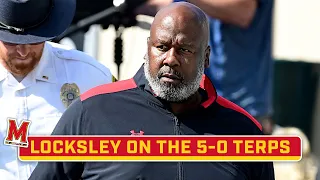 Michael Locksley Talks the 5-0 Terps | B1G Today