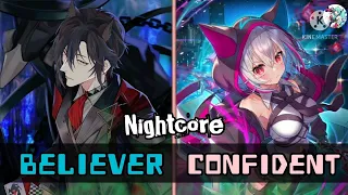 Nightcore - Confident Believer (Switching Vocals)