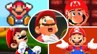 Evolution of Mario Deaths and Game Over Screens (1981-2017)