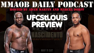 UFC St. Louis: Lewis vs. Nascimento Preview MMAOB Daily Podcast For May 6th