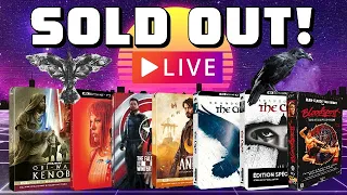 SOLD OUT! ★ STEELBOOK, 4K, BLU-RAY, QUE FAIRE? BONS PLANS + THE CROW 2024 TRAILER [LIVE]