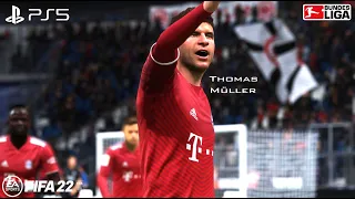 FIFA 22 - Eintracht Frankfurt vs Bayern Munchen Bundesliga Season 2023 FullMatch 4K HDR PS5 Gameplay