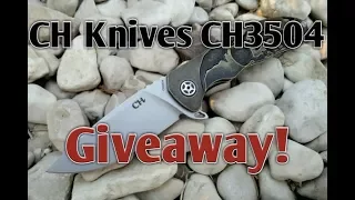 Giveaway: CH Knives CH3504 Skull S35VN EDC Flipper Knife!